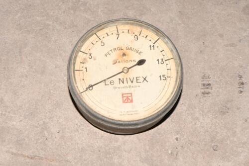PETROL GAUGE: A Le NIVEX 15 gallon gauge