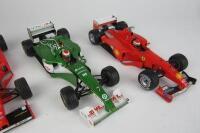 IRVINE: Three 1:18 scale model F1 cars as raced by Eddie Irvine - 3