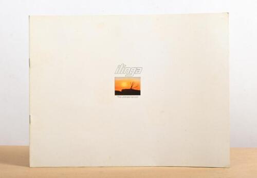 ILINGA: A brochure for a Ilinga, includes full page centre spread and specifications