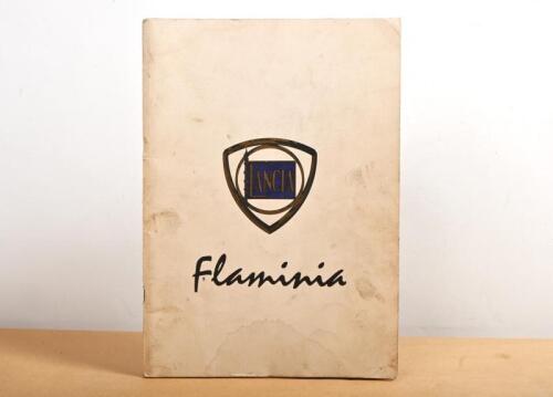 LANCIA: A soft cover publication "Flaminia" by John H Doyle, personalised and signed by the editor to the first page