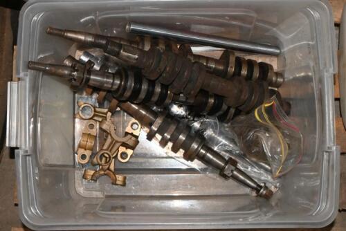 CAMS: One box containing four Lambda cams, an assortment of valve springs and five brass cam retainers&nbsp;