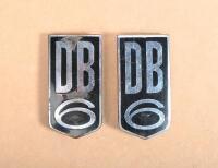 ASTON MARTIN: A set of Aston Martin DB6 badges