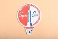 NEW YORK: An aluminium 'Empire State' grill badge