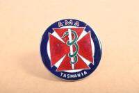 MEDICAL: A rare circa 1960s Tasmanian doctor's car grille badge