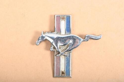 MUSTANG: A mid-late 1960s Mustang pony quarter panel emblem 9.5 x 10cm