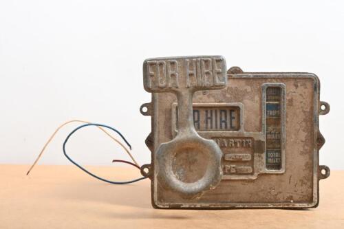TAXI METER: An Australian mid-late 1960s Martin taximeter manufactured by Taximeters (Aust) Pty Ltd