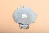 MOBILGAS TRIAL: A 1958 Mobilgas Trial Round Australia car grille badge - 2