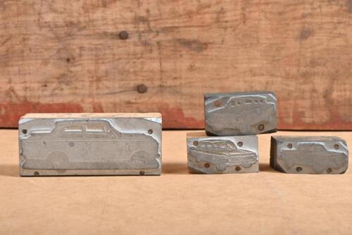 HOLDEN: Four ink stamps including three small Holden EH/EJ stamps and a larger stamp a Vauxhall Viva