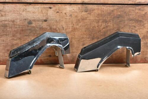 HOLDEN: A pair of HZ premier chrome front bumper over-riders complete with rubber inserts