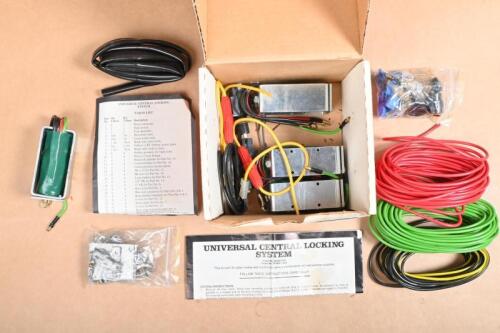 AC DELCO: A unused Universal 4 door central locking system kit, new in box