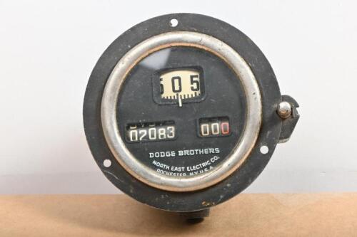 DODGE: A circa 1920s Dodge Brothers type 3850 speedometer by North East Electric Co Rochester N.Y. USA