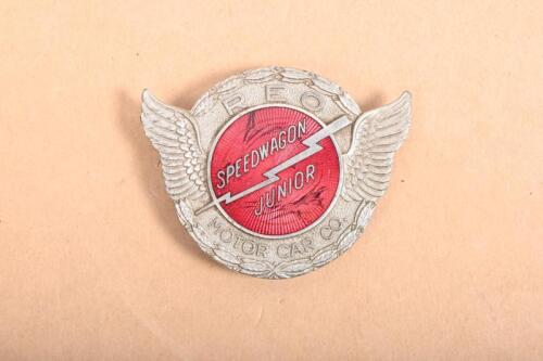 REO: A Reo motor car company 'Speedwagon Junior' badge