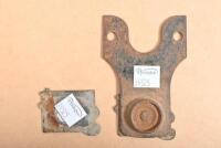 BUICK: Two Buick enamelled badges including one mounted on a bracket - 2