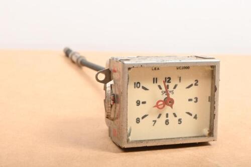 SMITHS: A British Smiths dashboard mounted clock