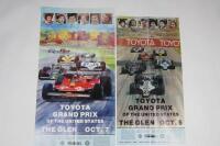 WATKINS GLEN: Two promotional posters for Watkins Glen.