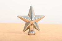 ORNAMENT: A Star shaped hood ornament for bonnet 7.5cm wide, 7.5cm high - 2