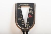 RAF/CORPS: A rare circa 1940s RAF and Observer Corps training range finder used by fighter pilots and air gunners to identify aircraft and judge their range. Used in the Battle of Britain and the Blitz 1940-1941. - 3