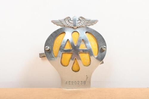 AA: A 1966-1967 AA members grille badge