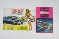SURFERS PARADISE: Two posters advertising race meetings at Surfers Paradise.