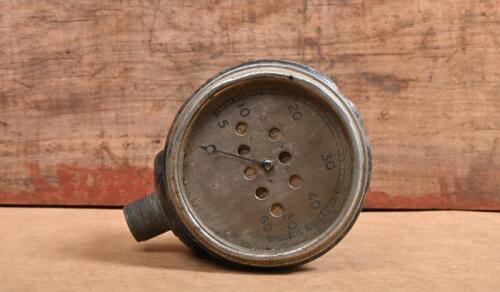 SMITHS: An early Smiths 0-60 speedometer silver face, with trip odometer