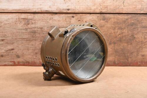 SCHMITTS: A large Schmitt's Original gas headlamp&nbsp;suited to veteran vehicles