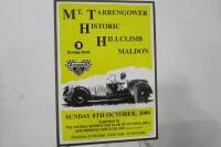 MT TARRENGOWER: A collection of 12 event posters mainly from Mt. Tarrengowen Hillclimb - 10