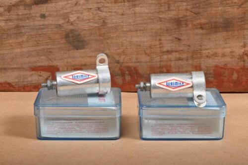 LORIMIER: Two vintage ignition condensers,both being LC 94