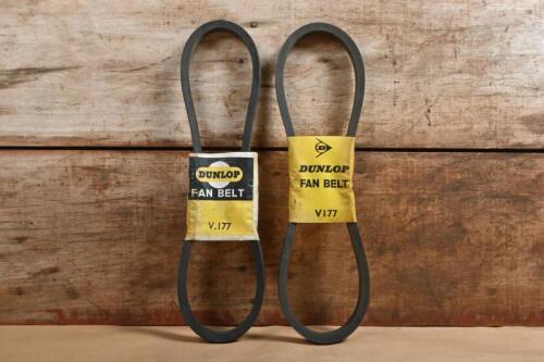 DUNLOP: Two Dunlop&nbsp;fan belts V177