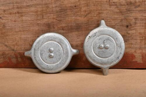 RADIATOR CAPS: Two classic car radiator caps