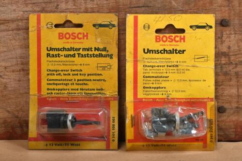 BOSCH: Two Bosch change-over switches