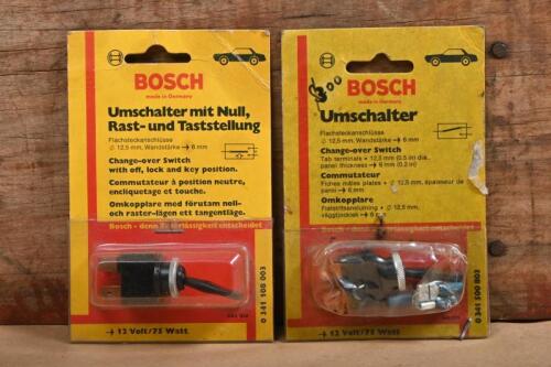BOSCH: Two Bosch change-over switches