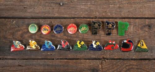 BATHURST/ACU: Seventeen consecutive Bathurst/ACU enamel badges from 1972-1988