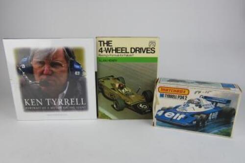 TYRRELL: Three Tyrrell related items (Ken Tyrrell signature)