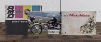 MOTOR CYCLE BROCHURES: Three 1960's motor cycle brochures including a 'AMC FOUR-STROKES' brochure, with 1963 Matchless and 1964 Norton sales brochures.