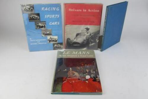 KLEMANTASKI: Four period books on racing.