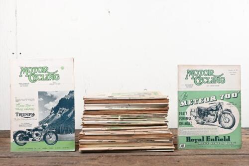 MOTOR CYCLE: Motor Cycle Magazine from 1952 Vol 85/87, ranging from No. 2188-2239, approx. Fifty-one magazines