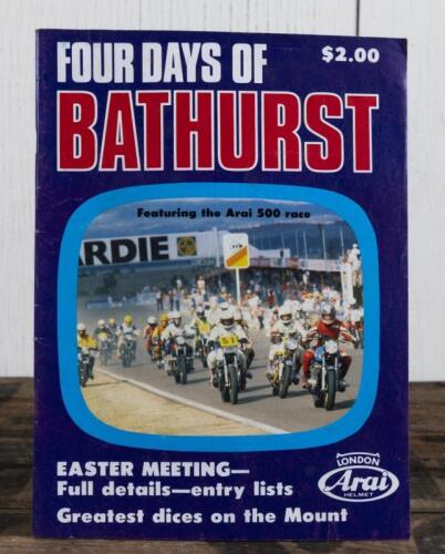 PROGRAMME: An original programme for the 1980 "Bathurst" motorcycle race held at Mt Panorama, Bathurst