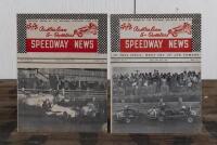 SPEEDWAY NEWS: Two issues from 1966 of 'Australian & Overseas SPEEDWAY NEWS', Volume 4, No.13 and Volume 4, No.14.
