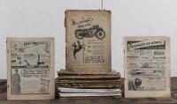 MOTOR CYCLE: Thirty-one issues of Motor Cycle Magazine from 1934 to 1939, many lacking front cover