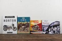 NORTON: Four hardcover books covering Norton.