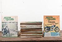 MOTOR CYCLE: Fifty-three issues of Motor Cycle Magazine from 1953 Vol 87/89, ranging from No. 2240-2292