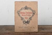 ROYAL ENFIELD: An original 1914 'ROYAL ENFIELD MOTOR CYCLES' ANTHONY HORDERN & SONS, LTD., (NEW PALACE EMPORIUM, BRICKFIELD HILL, SYDNEY, sole agents for N.S.W and Queensland) model range sales brochure, model sales narratives, mechanical feature detail, 