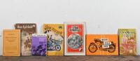 MOTOR CYCLE BOOKLETS: A collection of motorcycle booklets including 1948 and 1950 issues of 'Motor Cycle Guide' from 1948 and 1950, dealers guide, 'MOTOR CYCLE CARE' by Castrol booklet.