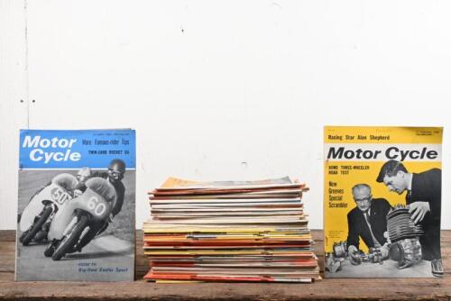 MOTOR CYCLE: Fifty-two issues of Motor Cycle Magazine from 1964 Vol 112/113, ranging from No. 3160-3211