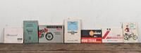 OWNER'S MANUAL: Six Owner's Manual's for various motorcycles including 'BSA DRIVER'S HANDBOOK', 1971 'MOTO GUZZI NUOVO FALCON 500', and GEMINI BOSS 80cc MINI TRAIL manuals; and others.