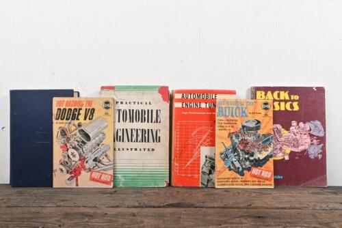 AUTOMOTIVE: Six publications regarding automobile engine engineering and tuning, texts include 'AUTOMOBILE ENGINE TUNING' by P.E. IRVING.