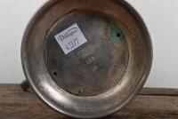 D BAIN: Two silverplate trophies won by D Bain, the "Inter Club Trail 1929" and the "R & R Cup trials 1930", tallest 30cm high, would benefit from a clean - 4