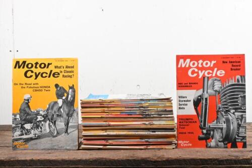 MOTOR CYCLE: Motor Cycle Magazine from 1965 Vol 114/115, ranging from No. 3212-3263, approx fifty