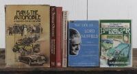 AUTOMOBILES: A collection of publications relating to automobiles and car racing including 'THE LIFE OF LORD NUFFIELD' by P.W.S. ANDREWS and ELIZABETH BRUNNER.