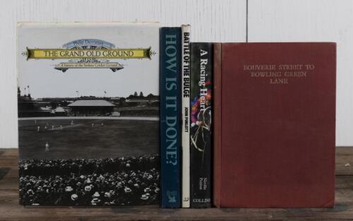 GENERAL BOOKS: A small collection of books detailing various subjects including sport, WWII, general knowledge.